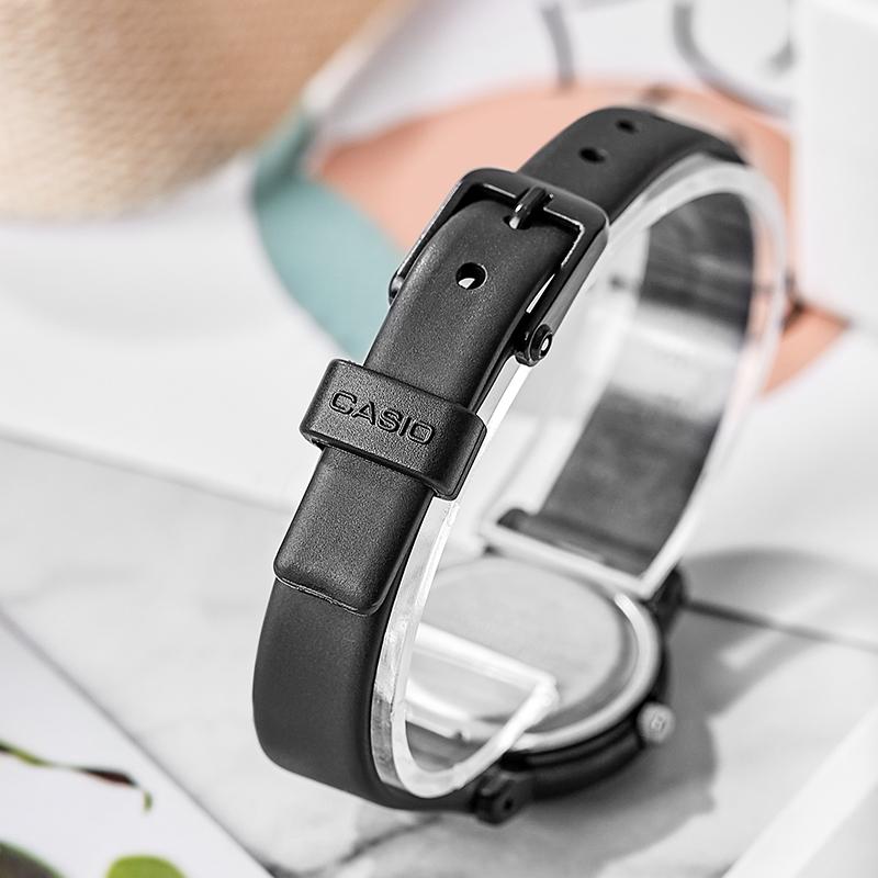 Casio YOUTH series-LQ disc three-hand fashion elegant simple retro pointer waterproof quartz movement resin strap Japanese and Korean LQ-139BMV-7ELDF