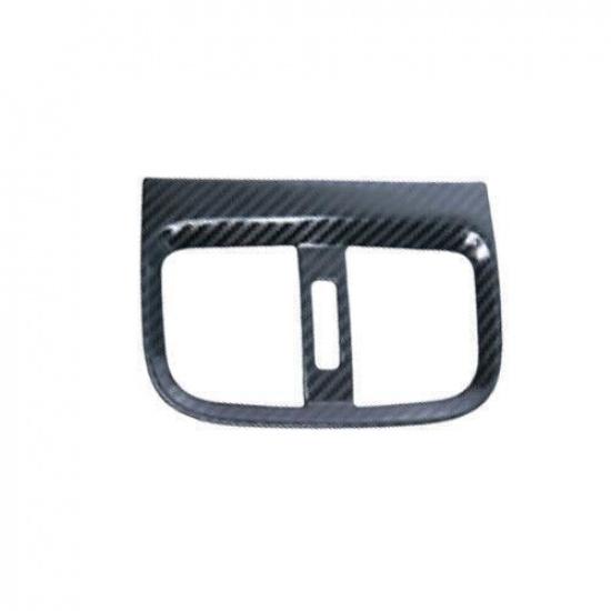 For Kia K3 Forte -2024 Steel Carbon Fiber Rear Air Outlet Vent Frame Trim 1*