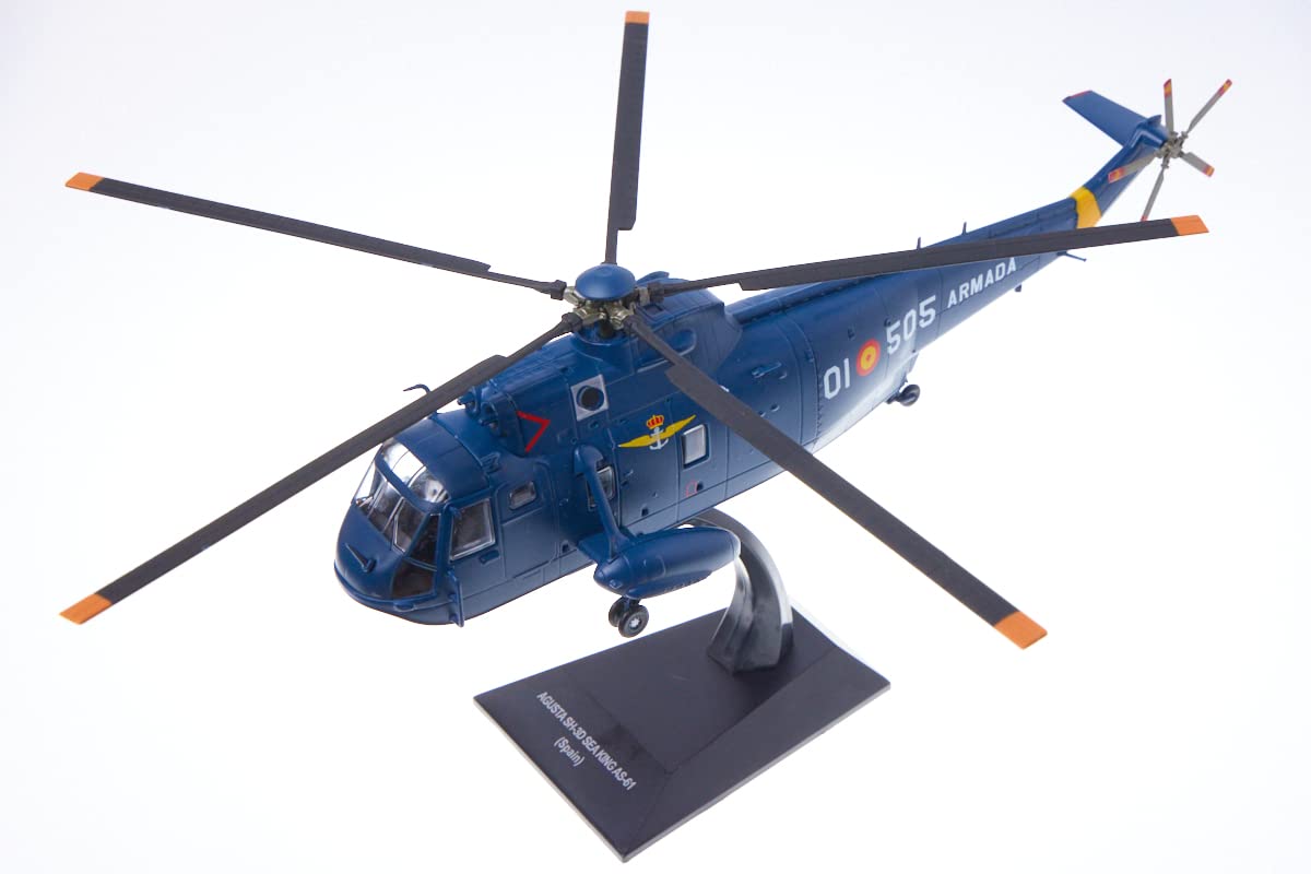 

Модель вертолета испанской армии, готовый продукт Agusta Sea King 1/72 SH-3D AS-61 [Товар]
