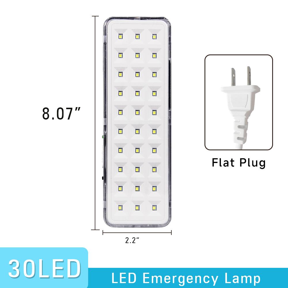 30 90 LED Emergency Light Handheld Firefighting Lamp Wall Mount Emergency Evacuation Light Night Hangable Camping Lantern