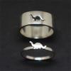 Couple's Simple Dinosaur Ring
