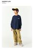 DK Kids' Spring Quick-Dry Japanese Style Antibacterial Long Sleeve T-Shirt for Boys & Girls - 7A Casual Base Layer for Middle & Older Children