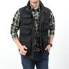 OROLN Multifunctional Mesh Perfect for Summer UV Stylish Fishing Camping Vest Men's Vest, Ultralightweight, Fishing, Shooting, Mountaineering,