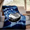 Coperta da Calcio Atalanta Leggera Ideale per il Letto Perfetta per Viaggi, Campeggio, Soggiorni, Uffici, Divani, Regalo di Natale per tifosi