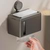 Detachable Suction Cup Toilet Paper Holder Punch Free Toilet Paper Dispenser  Bathroom