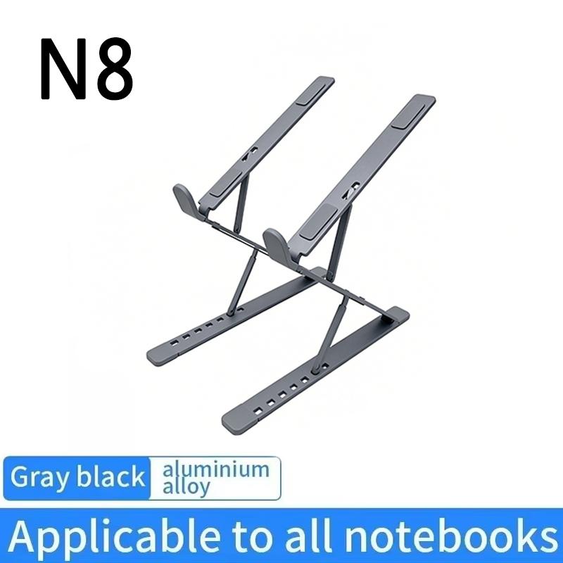 Xiaomi Aluminum Alloy Laptop Riser Foldable Height Adjustable Anti Slip Laptop Holder Portable Ergonomic Stand For Notebook Tablet