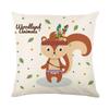 Cute Animal Print Throw Pillow Covers Made Of Polyester Suitable For Home Sofa Cushion Cover Ideal For Living Room Or Bedroom