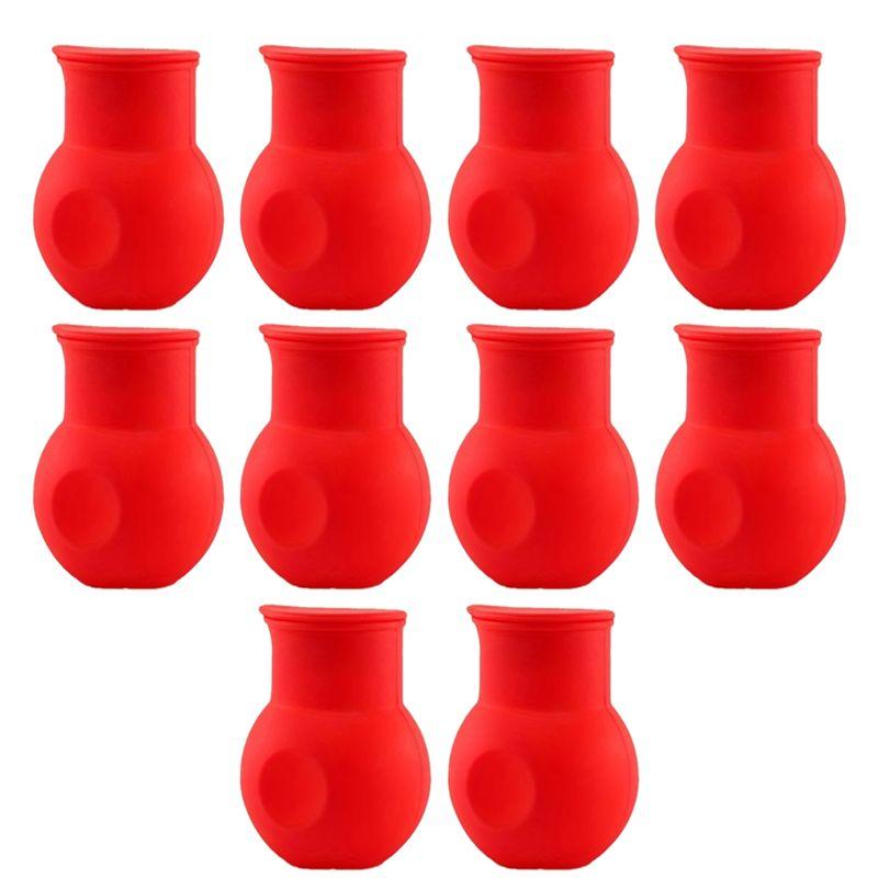 

AEE2-Silicone Chocolate Melting Pot Butter Heating Milk Pouring Pot Mold Butter Milk Microwave Baking Kitchen Accessories червоний