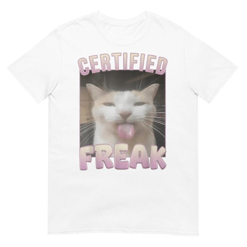 esbians Eat What Funny Cat Lovers Meme Humor T Shirt Men's Women Fashion T-shirt Casual Short Sleeve T-shirts