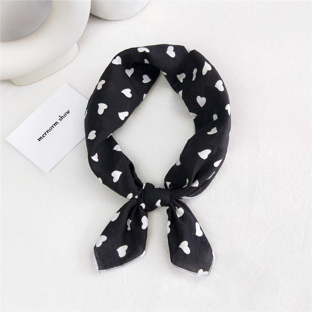 

Маленький квадратный шарф из хлопка и льна, шелковый шарф, женский, весна и осень, новый стиль, художественный и универсальный, модный, темпераментный шарф-повязка на голову 55*55cm