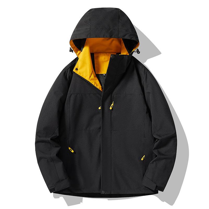 Outdoor Jacket for Men and Women In Spring and Autumn New Waterproof and Windproof Breathable Sports and Leisure Couple Jacket Mountaineering Suit