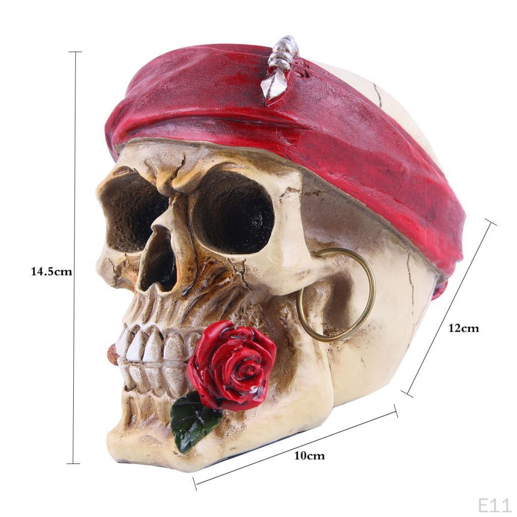 Collectable Resin Head Figurine for Home and Bar Pub Decor