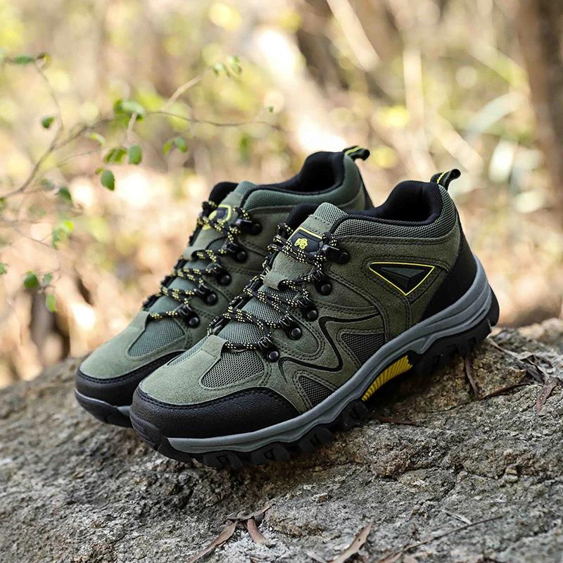 Men's Hiking Anti-velvet Outdoor Hiking Shoes Travel Hiking Sports Shoes Outdoor Sports Casual Shoes