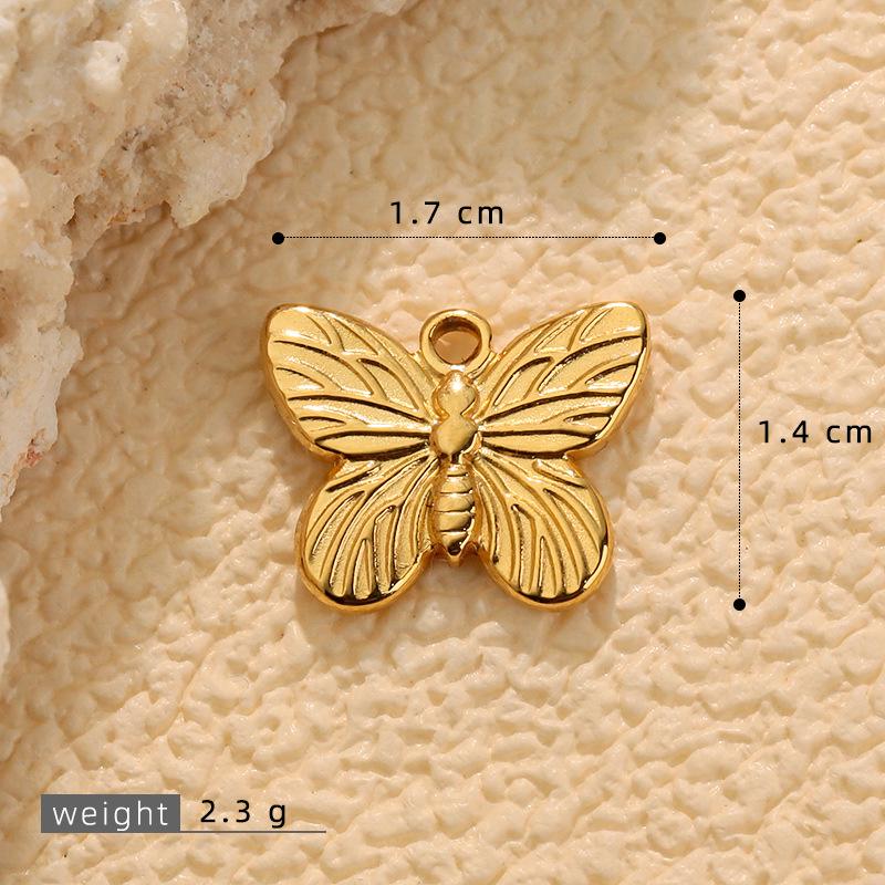 Luxury Bow Butterfly Pendant for DIY Jewelry: Necklace & Bracelet Accessory
