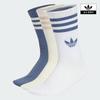 adidas Summer Glow 3 Stripes Crew Socks 3 Pack