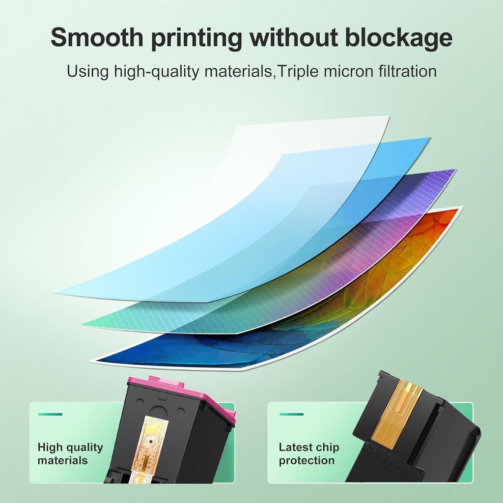 275XL 276 XL Ink Cartridges Replacement for Ink 275 and 276 PG-275XL CL-276X Ink Cartridges Compatible for PIXMA TS3500 TS3520 TS3522 TR4720 TR4722