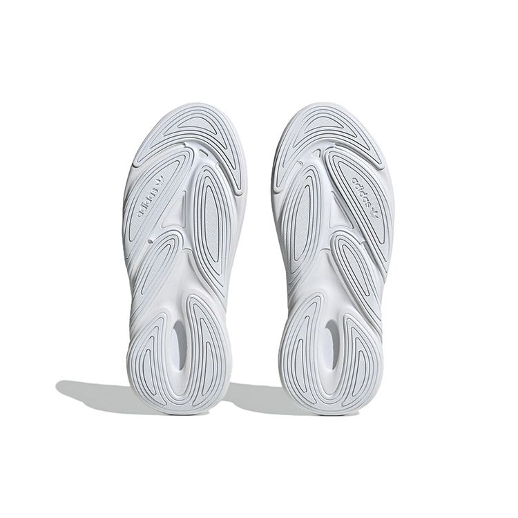 Adidas Originals Ozelia Knit Shock Absorbing Durable Non-Slip Low-Top Sports Casual Shoes Women Sneakers White Gray GX6943