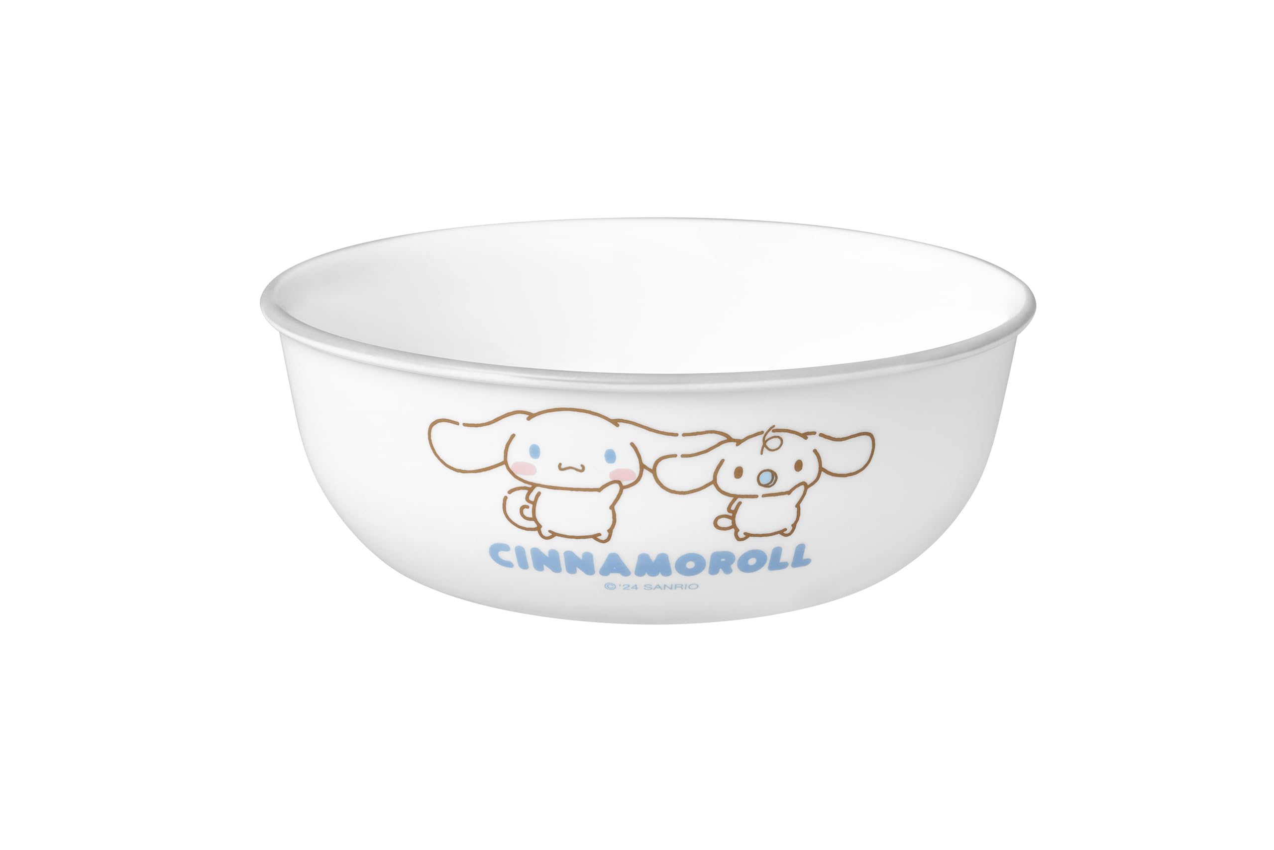 

Pearl Metal CORELLE Bowl/Plate, Shatter-Resistant, Lightweight, Microwave, Oven, and Dishwasher Safe, Cinnamoroll Design, J416-SNC (CP-1008)
