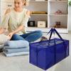 Moving Storage Bag Dustproof Zippered Luggage Tote With Handles Moving Tote Bag For Home Apartment College Dorm Travel Clothes