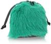 Cuco Eco-Fur Drawstring Mini Shoulder Bag 2353111090 Green (360)