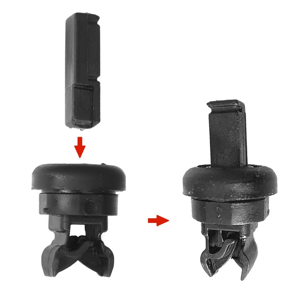 10 Pcs Rear Boot Parcel Shelf Bracket Buckle Clips For Nissan Qashqai 2007-2021