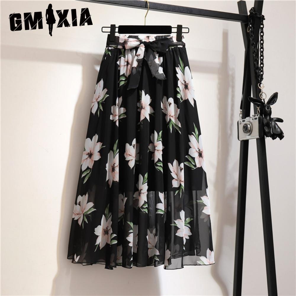GMXIA 17Color  Women's Fashion Casual Summer Spring Skirt