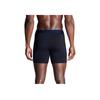 Under Armour Low Rise Elastic Letter Logo Slim Fit Straight Leg Boxer Briefs 3 Pack Men Underwear 1387425-410