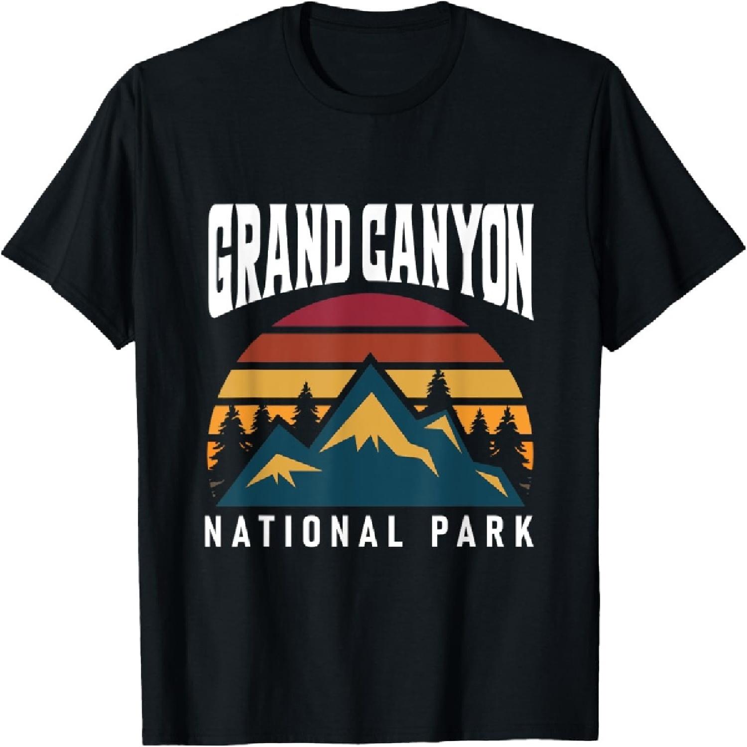 Grand Canyon National Park Scenic Retro T-Shirt XXXXXL разноцветный