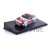 Voiture Miniature de Collection - IXO - FIAT Abarth 124 RGT - 1/43 - Rallye Monte Carlo 2022 - Blanc/Rouge/Noir