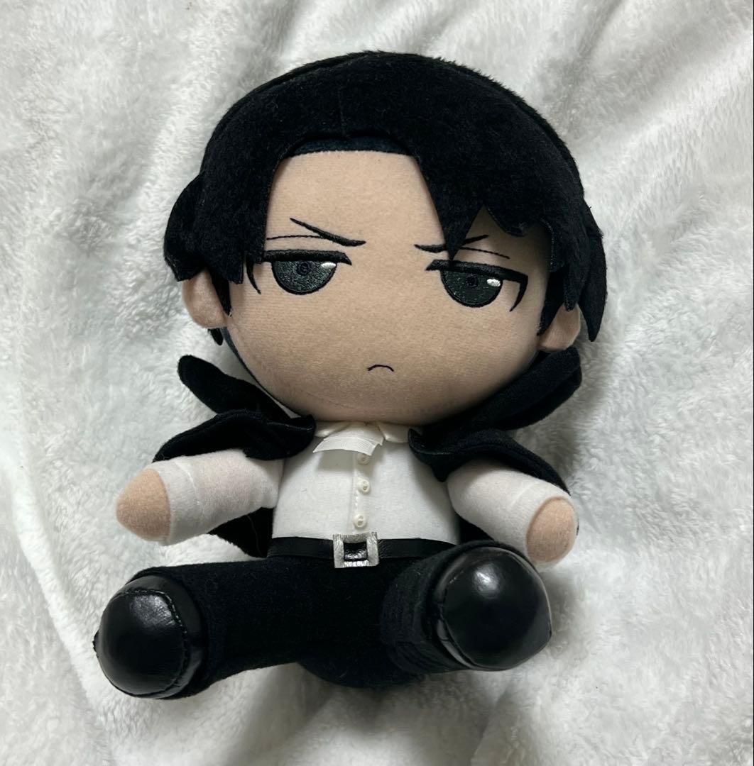 

[USED] Excellent condition Attack on Titan Gift Levi Plush Toy Captain Levi