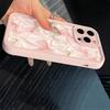 Bow-Knot Pink Bow Pattern Shockproof Soft TPU Phone Case For iPhone 11 12 13 14 15 16 Pro Max XS X XR 7 8 Plus 16E SE 2022 Cover