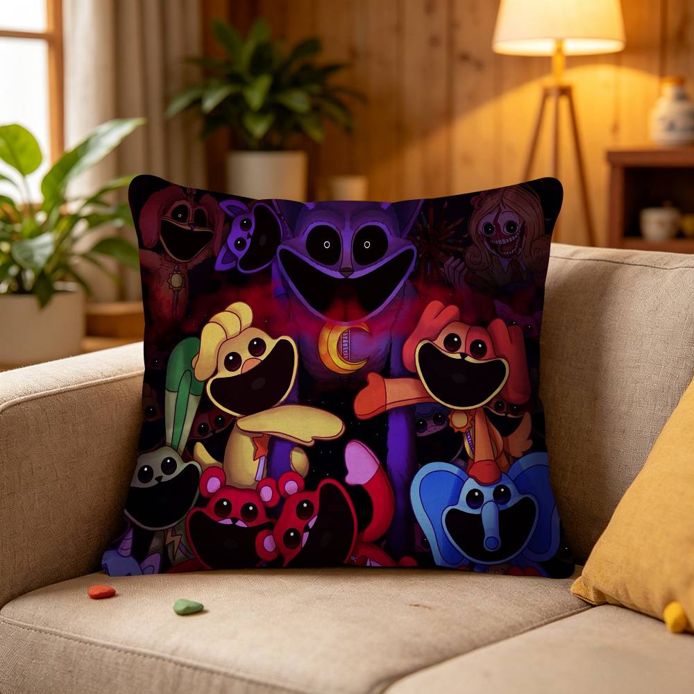 Lustiges Spiel P-Poppy Playtimes Kissenbezug Zeichentrick Geschenk Kissenbezug Schlafzimmer Zuhause Sofa Stuhl Sitz Dekor Kissenbezug