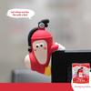 Artistic Miniature Resin Sculpture Car Desk Ornament Enhancing Living Space with Intricated Carving Easy Maintenance