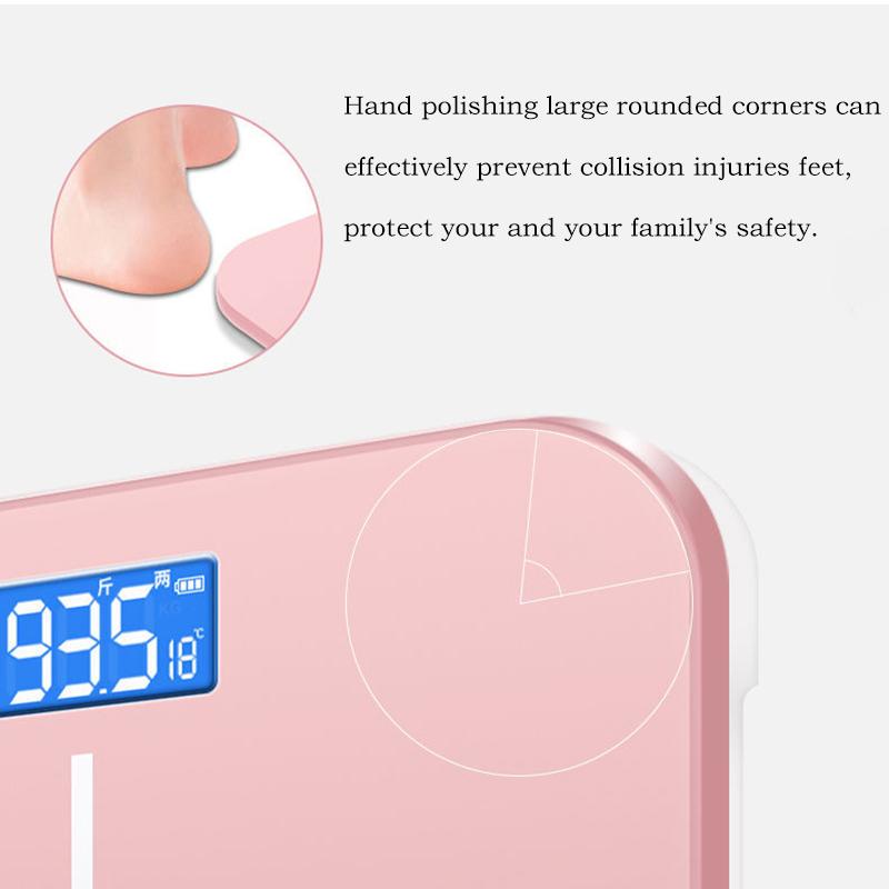 USB Smart Weight Scale Precision Weight Measurement Electronic Scale Weight Loss Weighing Device HD Display Digital Body Scales