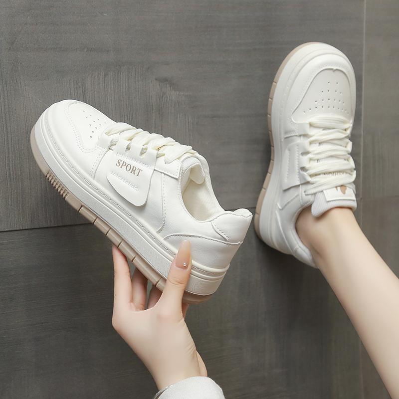 Spring and autumn new casual fashion shoes board shoes Korean version of students lightning soft sole small white shoes