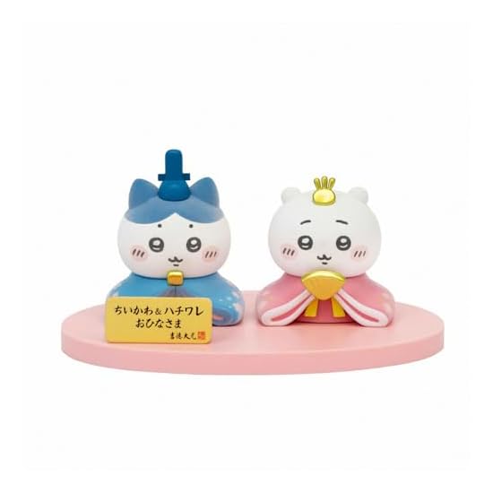 Yoshitoku [Girls' Festival Hina Dolls] Chiikawa & Hachiware Gift Wrapping Version