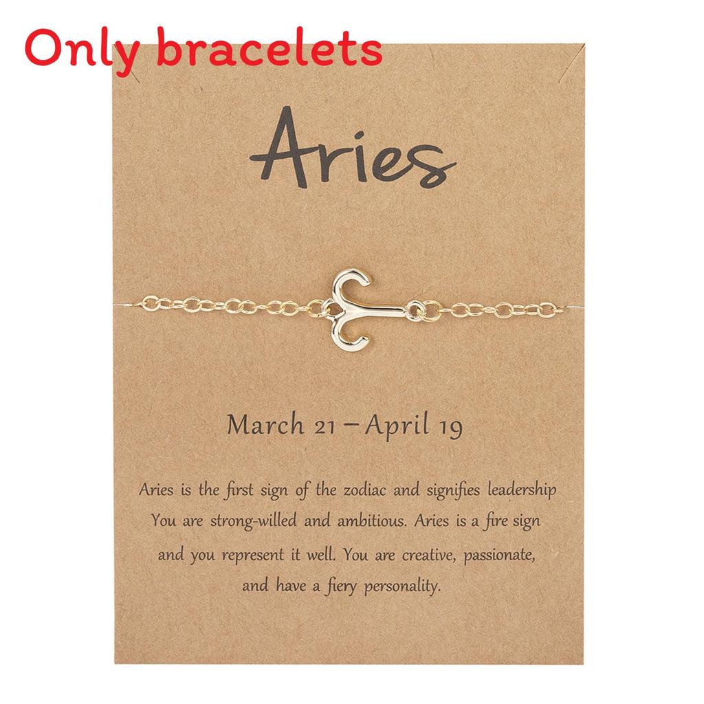 Unisex Zodiac Symbol Chain Jewelry With Alloy Material For Travel Souvenir And Personal Gift