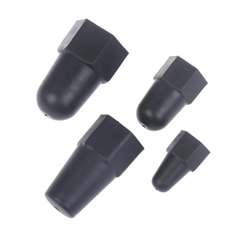 10Pcs Lengthen Nut Cap Hexagonal Nut M6 M8 M10 M12Pe Plastic Nut Protection Caps Hex Screw Protective Sleeve