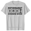 Funny Retirement 2026 Funny Soon to Retire Cotton T-shirts Men Women's Fashion Casual Tshirt Loose Oversized Streetwear T Shirt