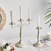 Nordic Creative Metal Candle Holder Candlestick Centerpieces Road Lead Candelabra Centerpieces Wedding Christmas Decor