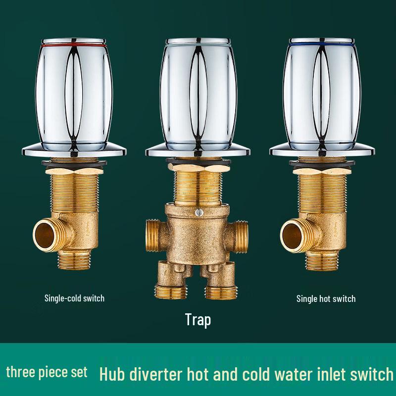 TLXT Bathtub Faucet Diverter Valve Set