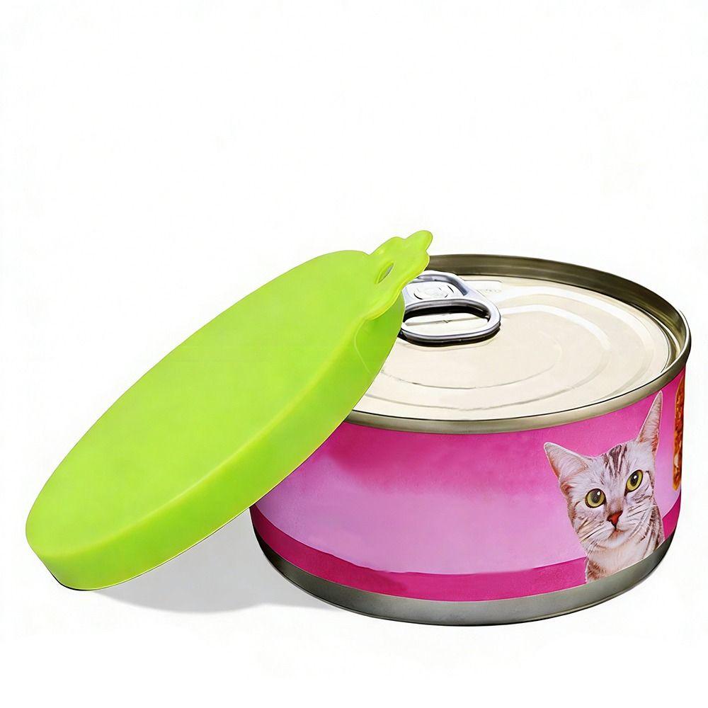 Keep Fresh Cans Cap Pet Supplies Fresh-keeping Lid Pet Can Covers Food Tin Cover Silicone Can Lid