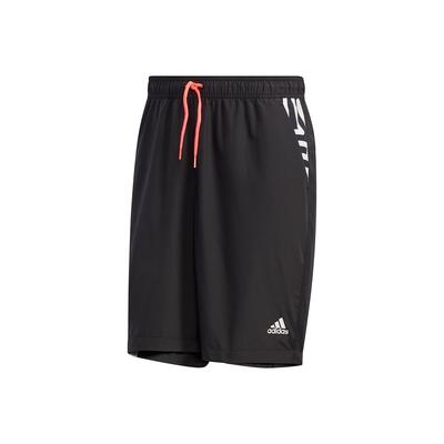 Casual Sport Drawstring Breathable Shorts Men Bottoms Black GD4971