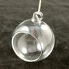 Factory Retail in Stock D15cm Cheap Clear Glass Ball Tealight Holder/Ball Tealight Holder/Globe Glass Candle Holder for Home