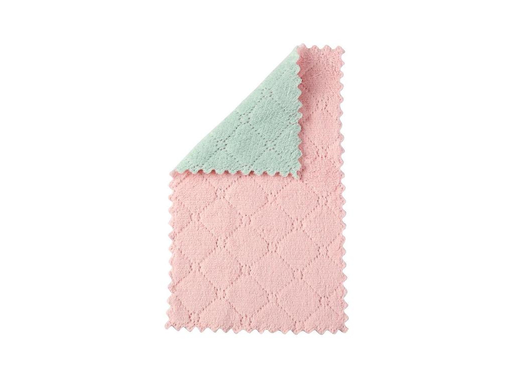 Absorbent Cotton Dishwashing Cloths: Non-Stick Oil Kitchen Towels for Cleaning Tables and Dishes.