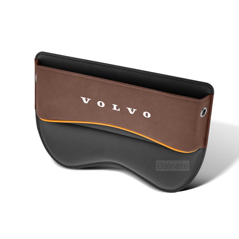 Car Seat Crevice Storage Box Gap Slot Organizer For Volvo XC40 XC60 XC70 XC90 V40 V50 V60 V90 S40 S60 S80 S90 Car Accessories