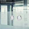 Household Glass Sliding Door Round Handle Bathroom Shower Room Accessory 304 Stainless Steel