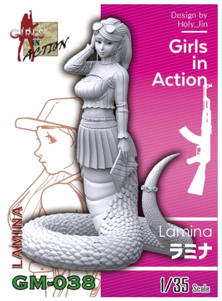 

Tori Factory Girls in Action Series Lamina Resin Kit 1/35 GM-038 синий