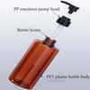 Hand Soap Dispenser Lotion Container Pump Shampoo Bottle Dispenser Refillable Cylinder Empty Corrosion-resistant Bathroom Adult