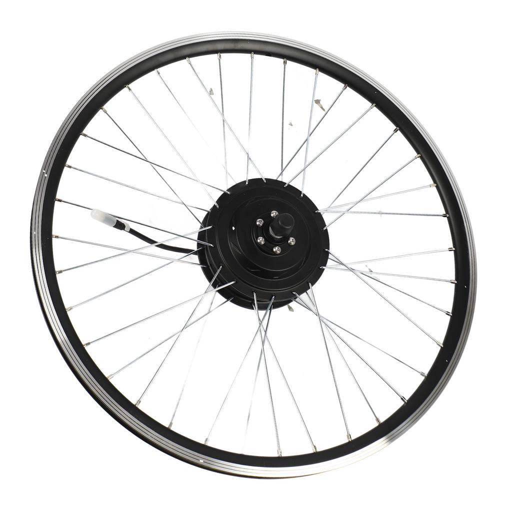 26in 500W Electric Bike Hub Motor Kit LCD S866 Display Panel Front Drive Gear Motor Kit for